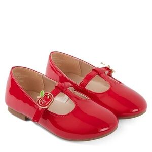 Girls Gymboree Apple Ballet Flats